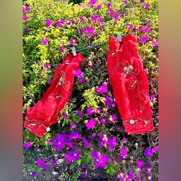 Belly Dance Costume new hand made Bra, trousers, 2 arm sleeves, hat& crop top - Picture 14 of 16